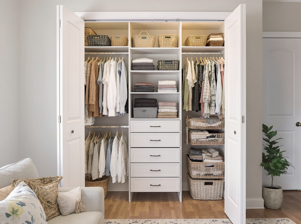 5 Smart Tips For Closet Organization For Cleaning Now